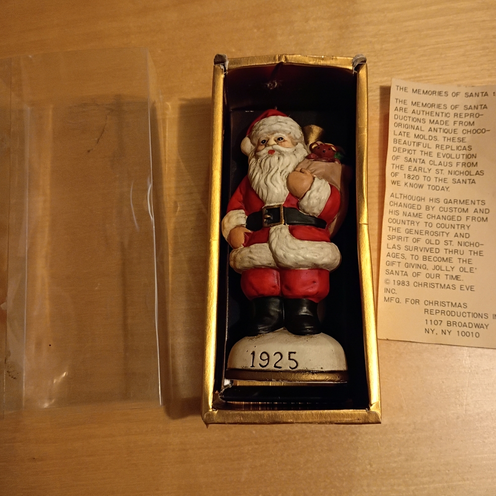 Santa Claus Figurine Antique Ornament